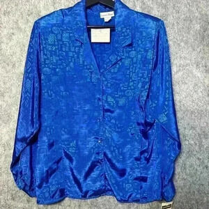 NWT Vintage Laura Mae Blouse - Size 12